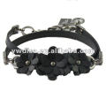 Flower Black Waist Belt For Woman